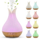 Home Aromatherapy Essential Oil Diffuser: Colorful Crack Bedroom Atmosphere Decoration – Delicate Mist Automatic Shutdown