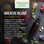 Frontier Co-op Breathe Essential Oil Blend, Clearing Relief, | GC Tested for Purity | 10ml (0.33 fl. oz.)