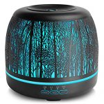 500ml Ultrasonic Diffusers for Essential Oils, ARVIDSSON Cool Mist Essential Oil Diffuser Humidifier, Aromatherapy Diffuser with Colors Changing LED Light, Up to 10 Hours